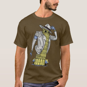 Incredible Design Featuring A Parody Of The Pisa T T-Shirt