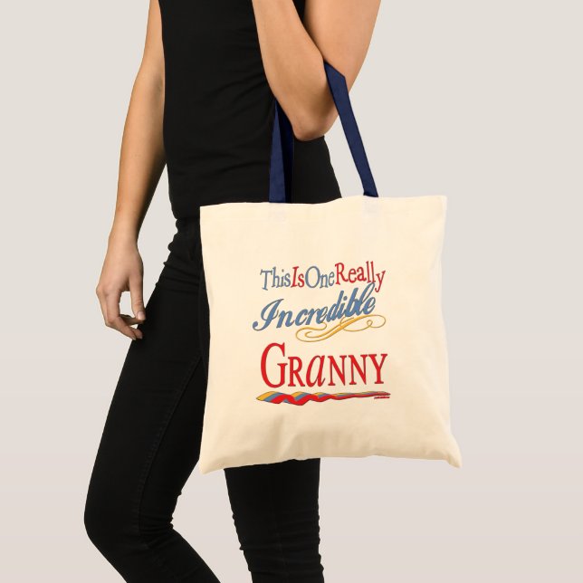 Incredible Granny Tote Bag (Front (Product))