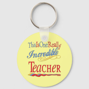 Incredible Teacher Key Ring