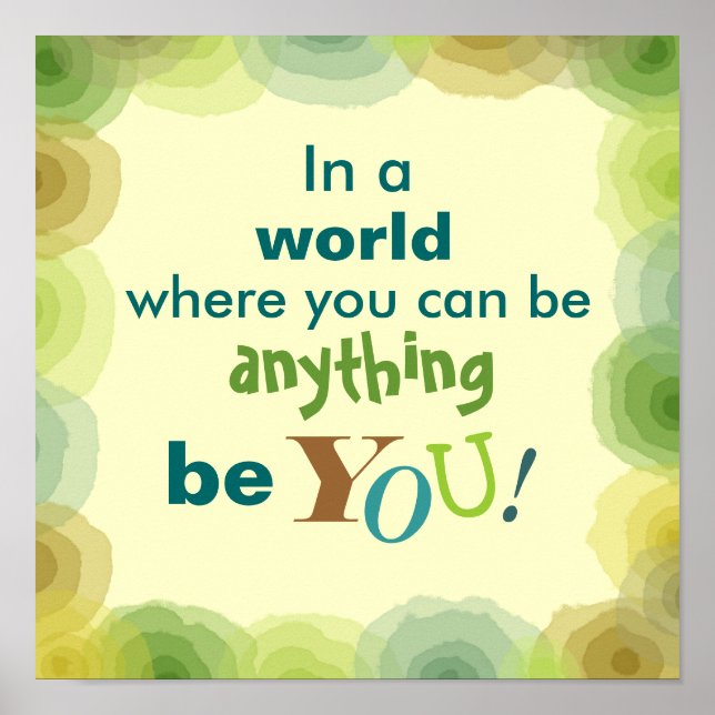 Incredible YOU Poster (Front)