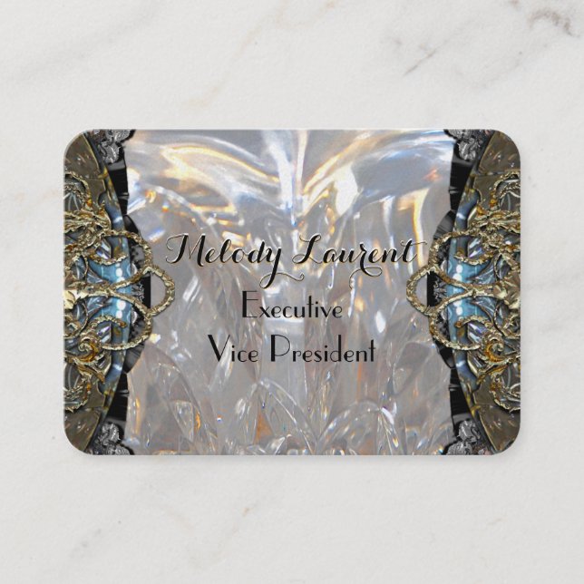 Incroyable Elegant Professional Business Card (Front)