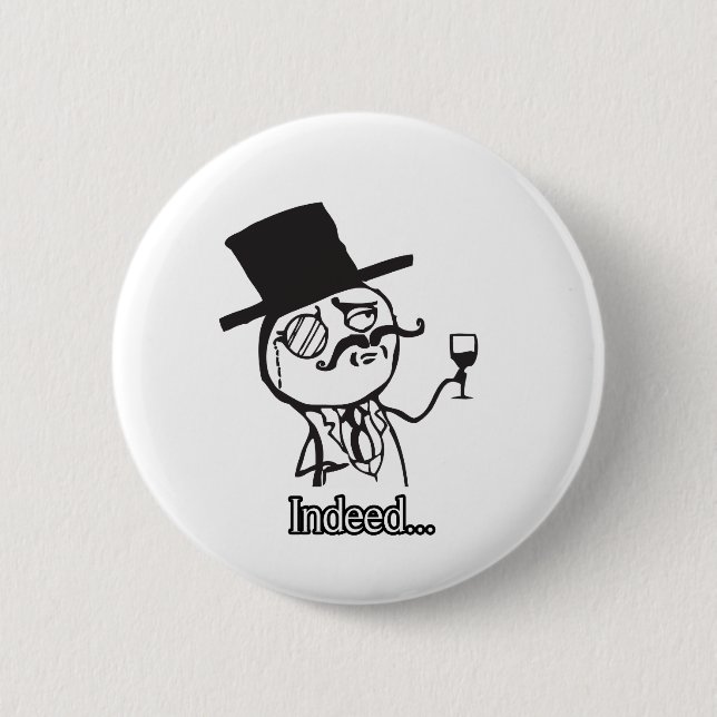 Indeed Lulzsec 6 Cm Round Badge (Front)