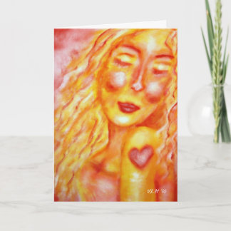 Indelible Heart Full Bleed Valentine's Day Holiday Card