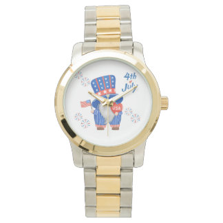 independance day garden gnome 4th of july watch