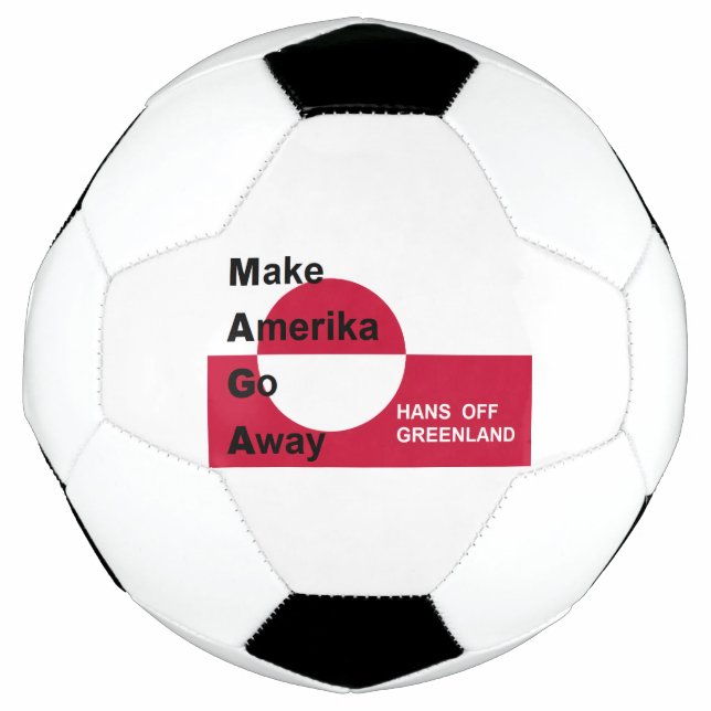 Independant Greenland Soccer Ball (Front)