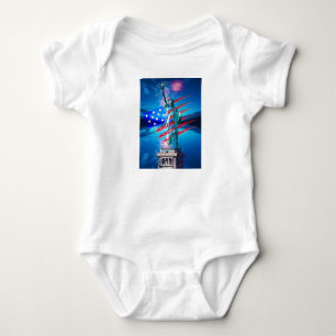 INDEPENDENCE BABY BODYSUIT