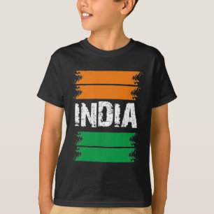 Independence Day 15 August 1947 Indian Flag Patrio T-Shirt