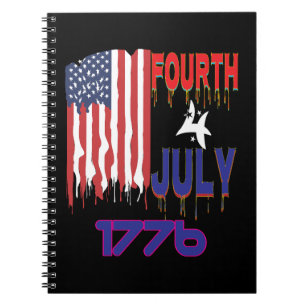 Independence Day 1776 Notebook