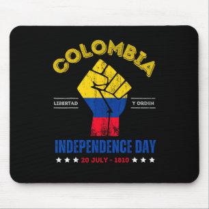 Independence Day 1810 Republic Of Colombia 2023 Mouse Pad
