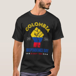 Independence Day 1810 Republic Of Colombia 2023 T-Shirt