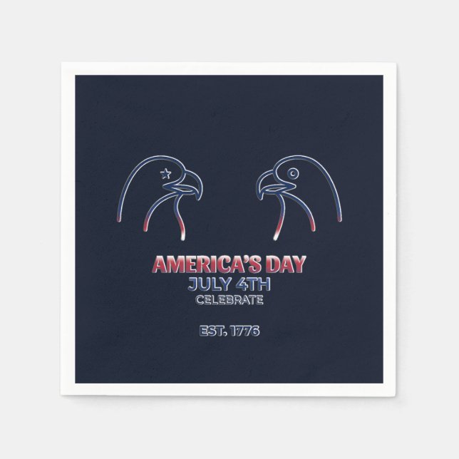 Independence Day 2026 Napkin (Front)