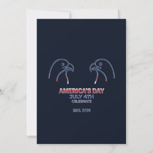 Independence Day 2026 Thank You Card