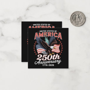 Independence Day 250th Anniversary USA Card