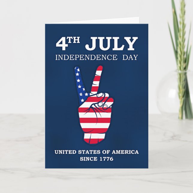 Independence Day, 4th of July, Card (Front)