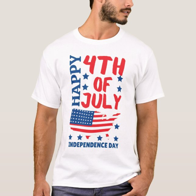 INDEPENDENCE DAY 4TH OF JULY T-Shirt (Front)