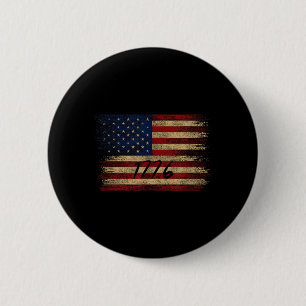 Independence Day 6 Cm Round Badge