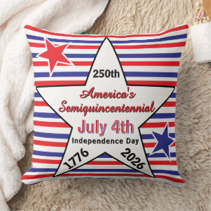 Independence Day America Semiquincentennial 250 Cushion