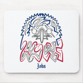 Independence Day American Eagle Mouse Pad