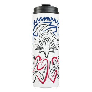Independence Day American Eagle Thermal Tumbler