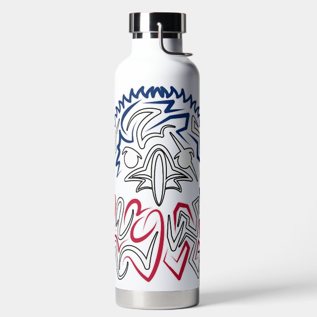 Independence Day American Eagle Water Bottle (Left)