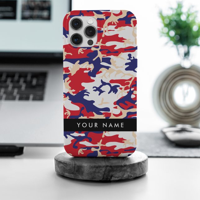Independence day Camouflage Your name Personalise Case-Mate iPhone Case (Creator Uploaded)