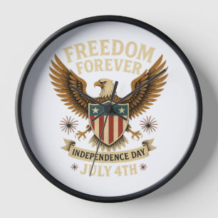 Independence day clock