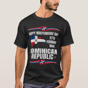 Independence Day Dominican Republic Celebration T-Shirt