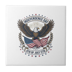 Independence Day Eagle Flag Vintage Shirt Design_1 Tile