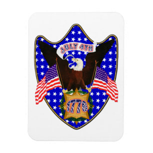 Independence Day Eagle Magnet