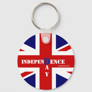 Independence Day for United Kingdom Key Ring