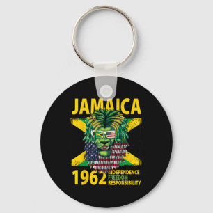 Independence Day Idea For Kids & Jamaican Flag Key Ring