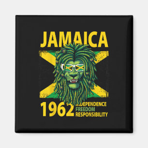 Independence Day Idea For Kids & Jamaican Flag Magnet