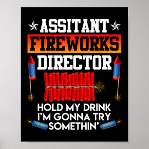 Independence Day Istant Fireworks Director Usa Par Poster
