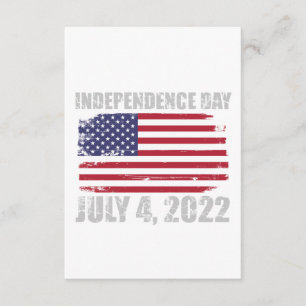 Independence Day - July 4, 2022 Enclosure Card
