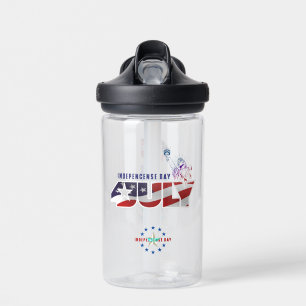 Independence Day Kids Water Bottle