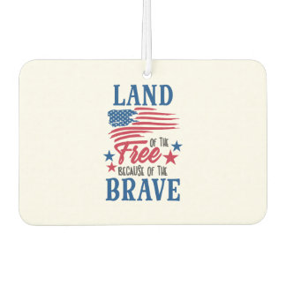 Independence Day Merica 4th of July USA America Car Air Freshener