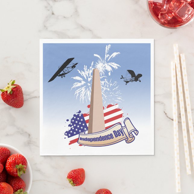Independence Day Paper Napkins (Creator Uploaded)