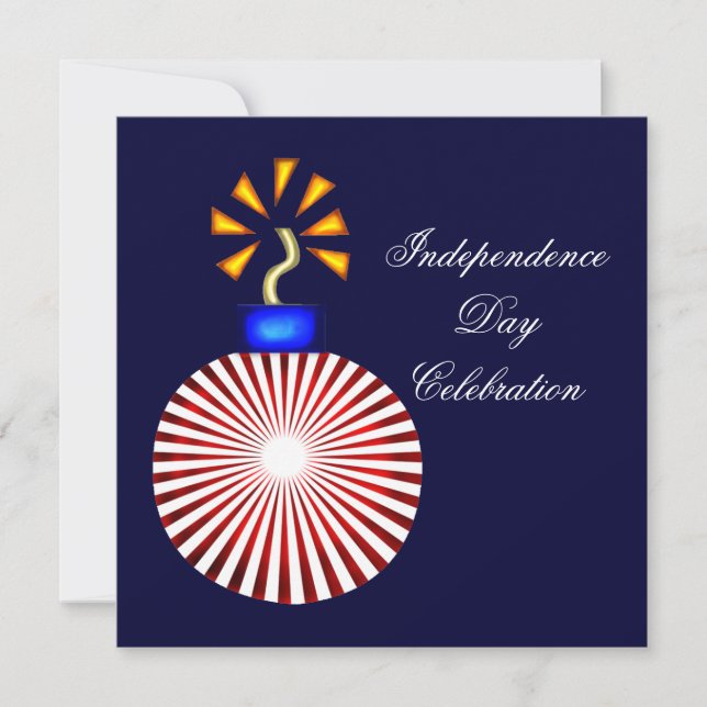 Independence Day Party Invitation (Front)