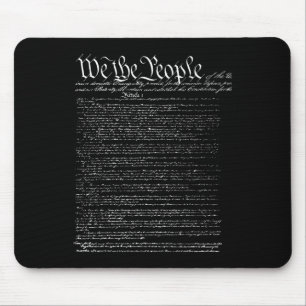 Independence Day Preamble Of The Constitution We T Mouse Pad