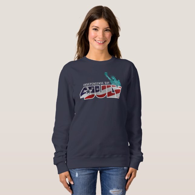 Independence Day | Women Sweatshirt (Front Full)