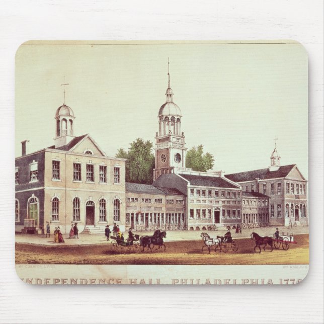 Independence Hall, Philadelphia Mouse Pad (Front)