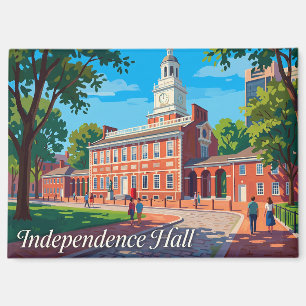 Independence Hall USA Magnet