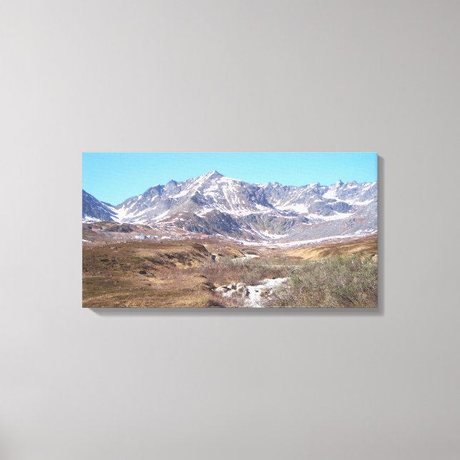 Independence Mine-Hatcher Pass, Alaska Canvas Print (Front)
