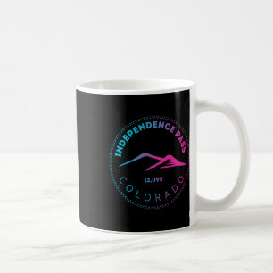 Independence P Elevated Colorado Mountain Neon Coffee Mug