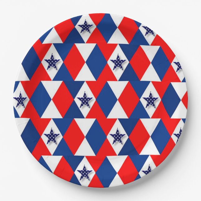 Independence Paper Plate (Front)