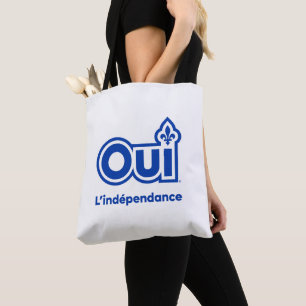 Independence YES Quebec Tote Bag