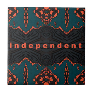 Independent and proud tile