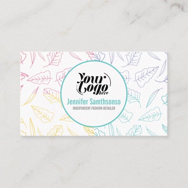 Independent Fashion Retailer Approved Business Card (Front)