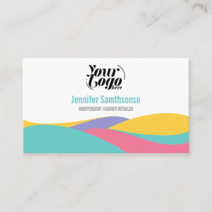 Independent Fashion Retailer Approved Colour Business Card