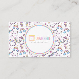 Independent Fashion Retailer Business Card Unicorn